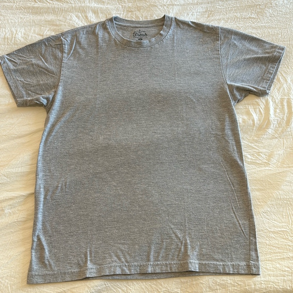 Fresh Clean Tees t-shirt, grey, medium